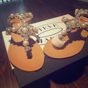 Steve Madden Chantel Blush T-Strap Sandal